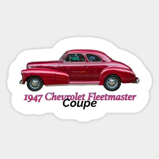 1947 Chevrolet Fleetmaster Coupe Sticker